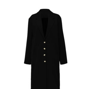 Cappotto lungo in cotone smerigliato - immagine 5